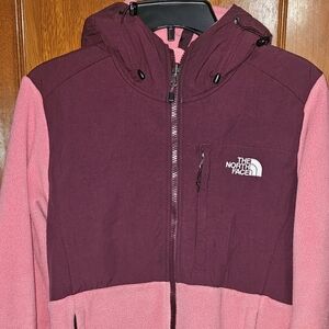 The North Face Fleece in Pink and Burgundy